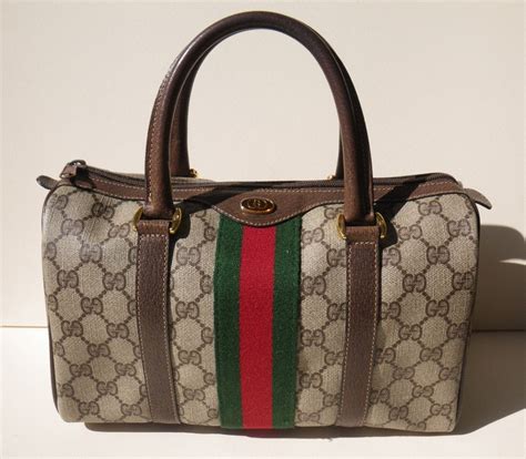 vintage Gucci satchel bag